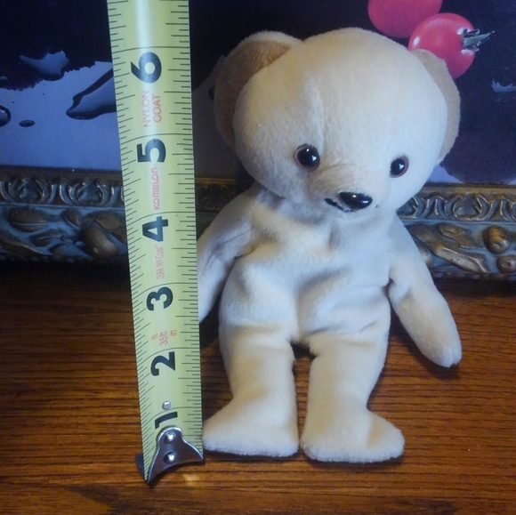 💎 Snuggle Bear 🐻 vintage 1999 7" Plush Adorable 🔥 Stuffed Animal Cute Toy 90s - Picture 4 of 6